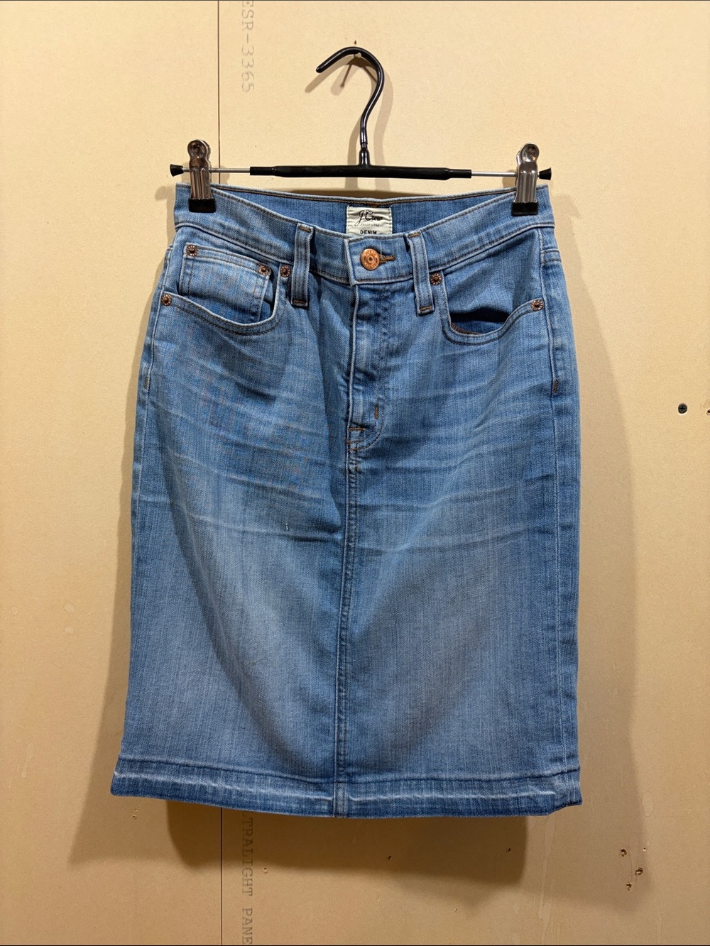J. Crew Denim Pencil Skirt Size 24